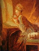 Jean-Honore Fragonard The Love Letter Sweden oil painting reproduction